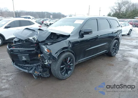 2018 Dodge Durango R/T Awd z USA, uszkodzony, nr VIN 1C4SDJCT1JC497066